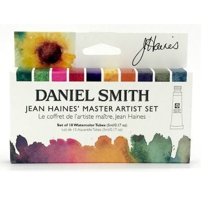 Daniel Smith Extra Fine Watercolor Set - 10 Color Jean Haines Master Artist Set (10 X 5ml tubes) - merriartist.com