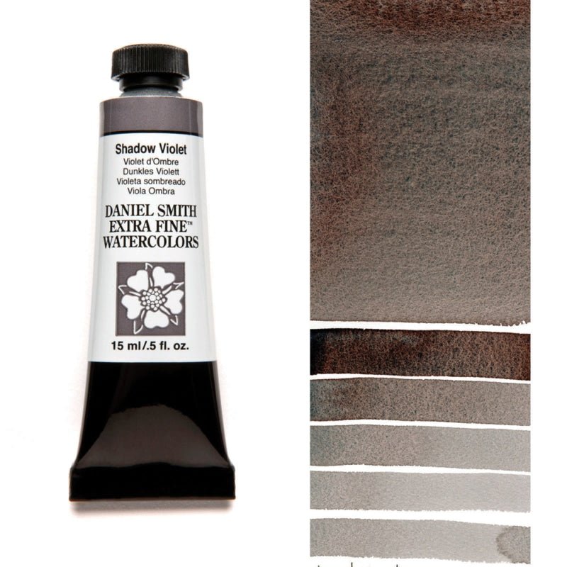 Daniel Smith Extra Fine Watercolor - Shadow Violet 15 ml - merriartist.com