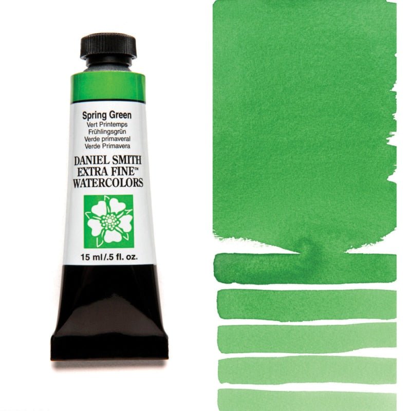 Daniel Smith Extra Fine Watercolor - Spring Green 15 ml - merriartist.com