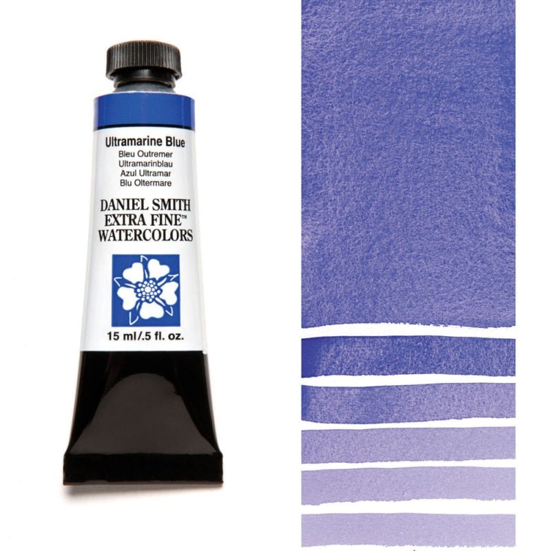 Daniel Smith Extra Fine Watercolor - Ultramarine Blue 15 ml - merriartist.com