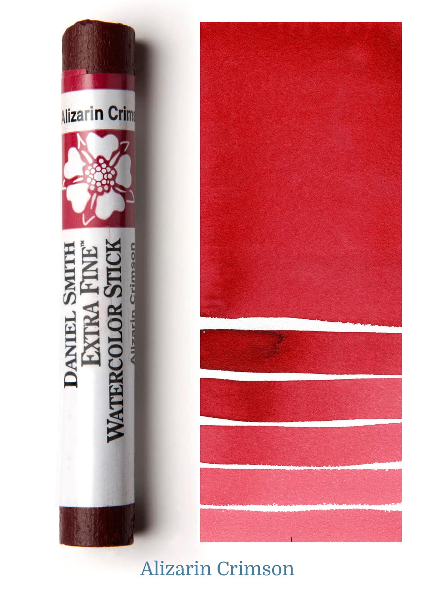 Daniel Smith Watercolor Stick - 3 inch - Alizarin Crimson - merriartist.com