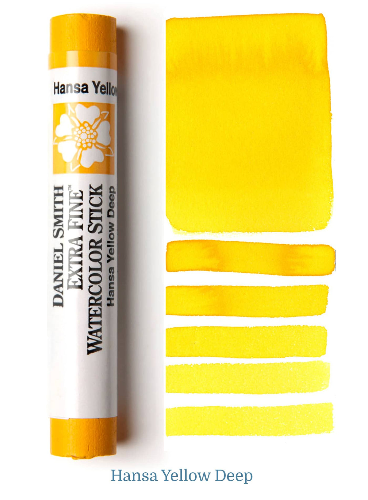 Daniel Smith Watercolor Stick - 3 inch - Hansa Yellow Deep - merriartist.com