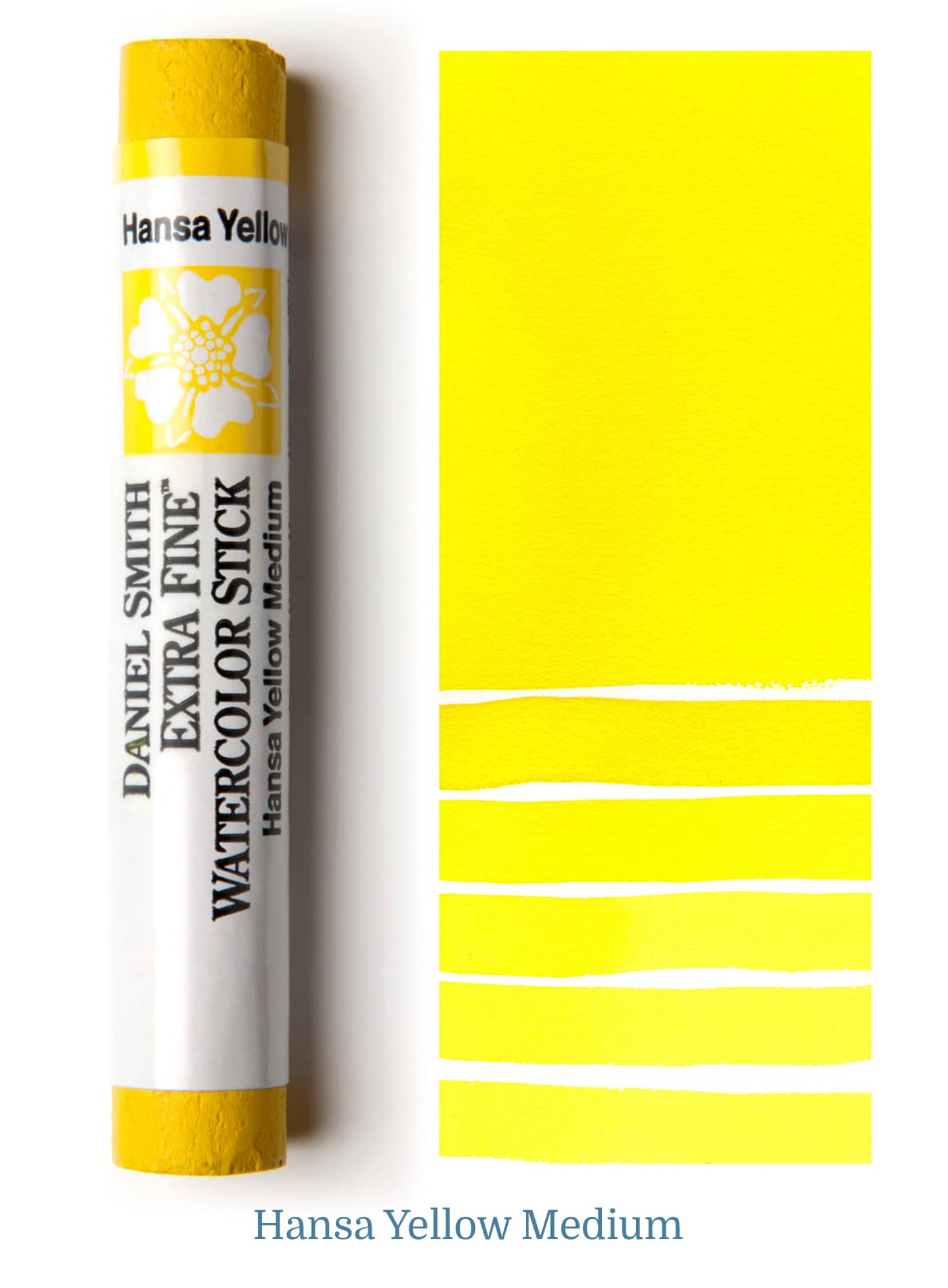 Daniel Smith Watercolor Stick - 3 inch - Hansa Yellow Medium - merriartist.com