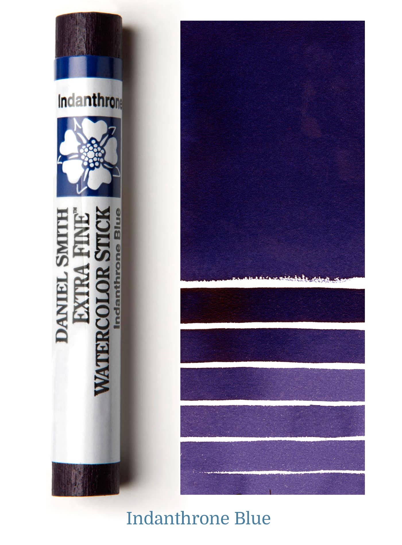 Daniel Smith Watercolor Stick - 3 inch - Indanthrone Blue - merriartist.com