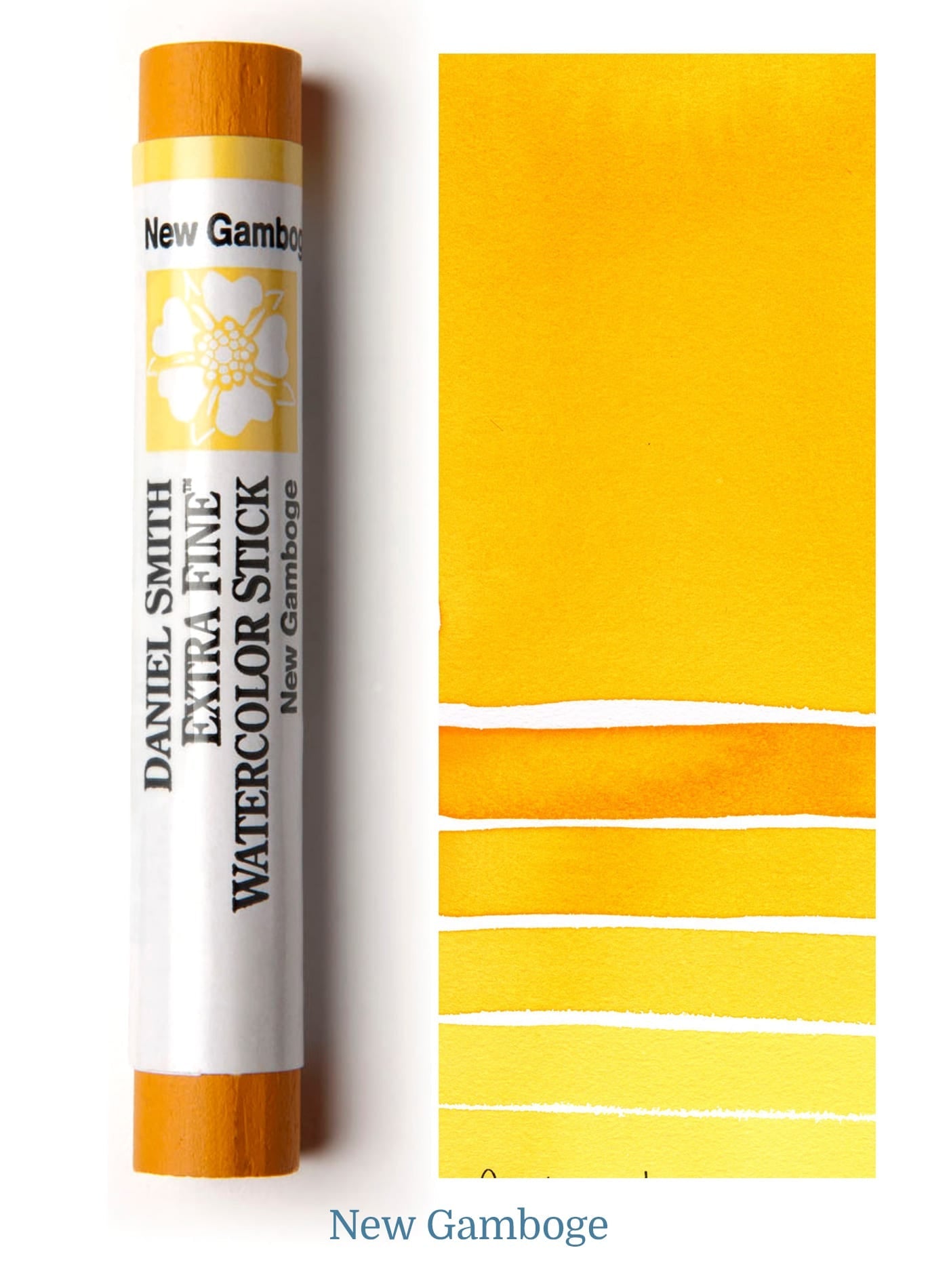 Daniel Smith Watercolor Stick - 3 inch - New Gamboge - merriartist.com