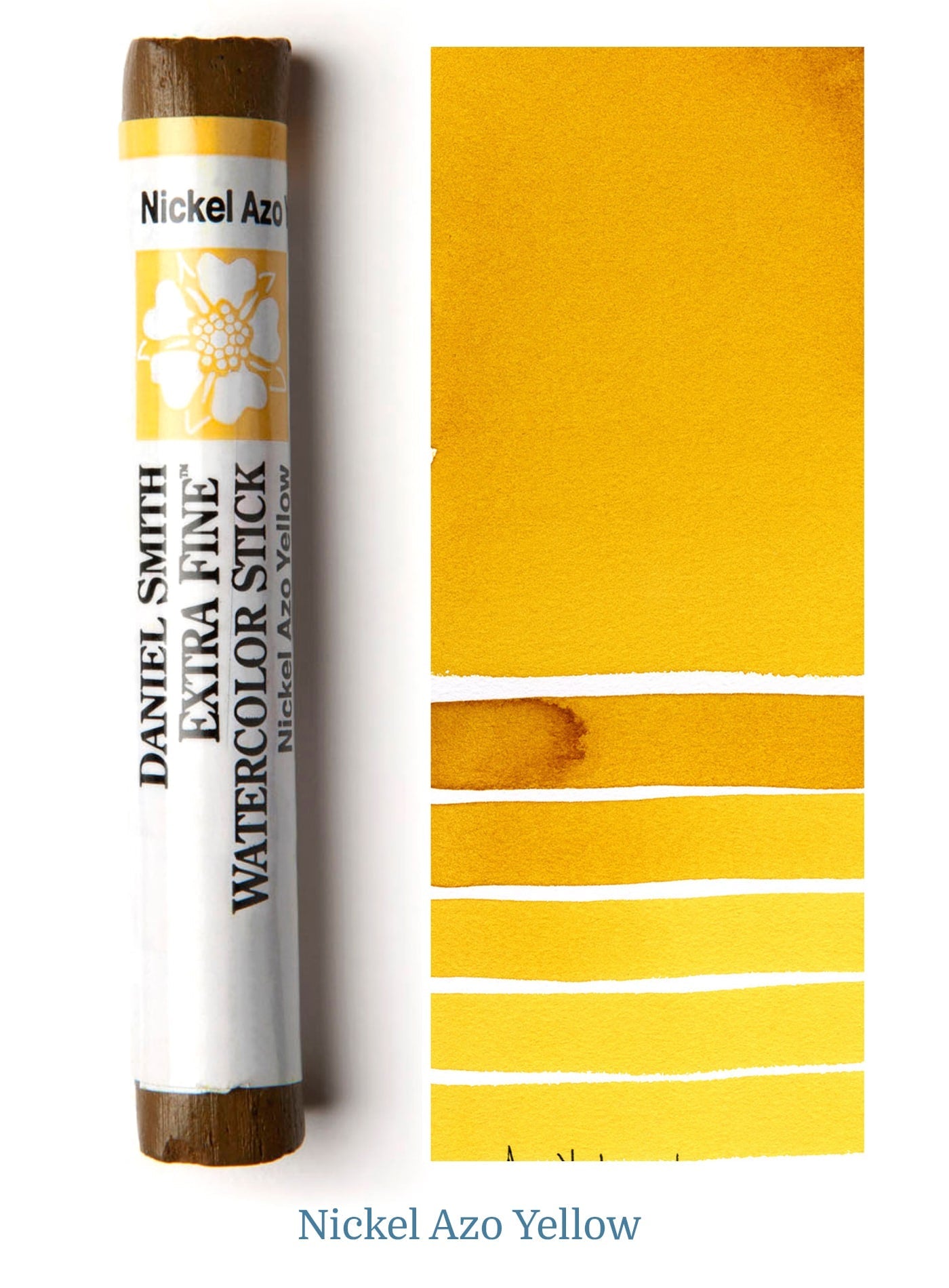 Daniel Smith Watercolor Stick - 3 inch - Nickel Azo Yellow - merriartist.com