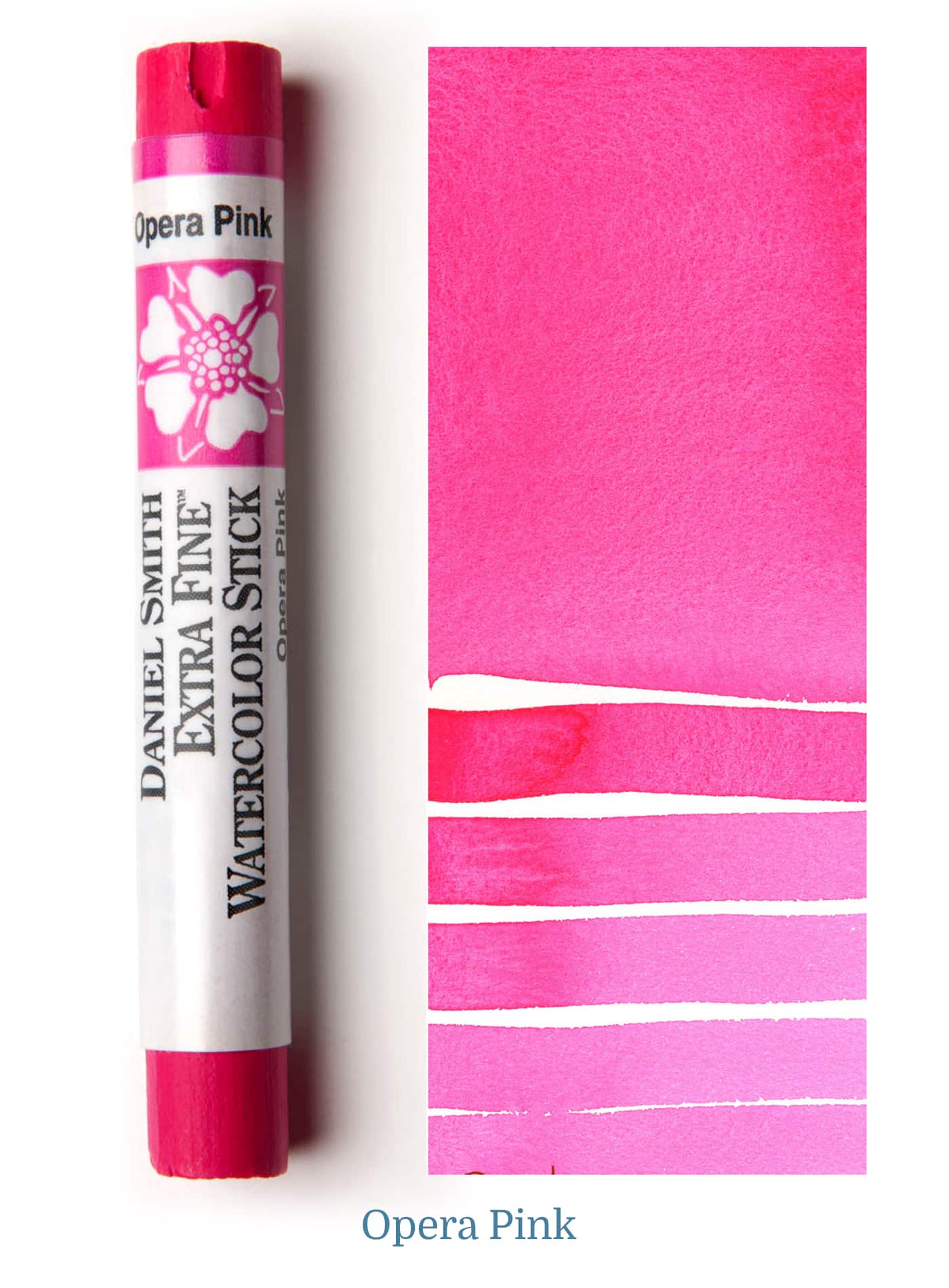 Daniel Smith Watercolor Stick - 3 inch - Opera Pink - merriartist.com
