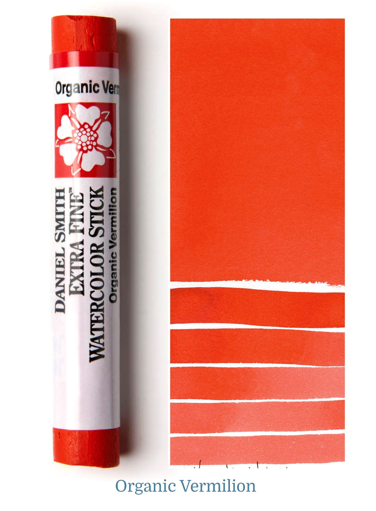 Daniel Smith Watercolor Stick - 3 inch - Organic Vermilion - merriartist.com