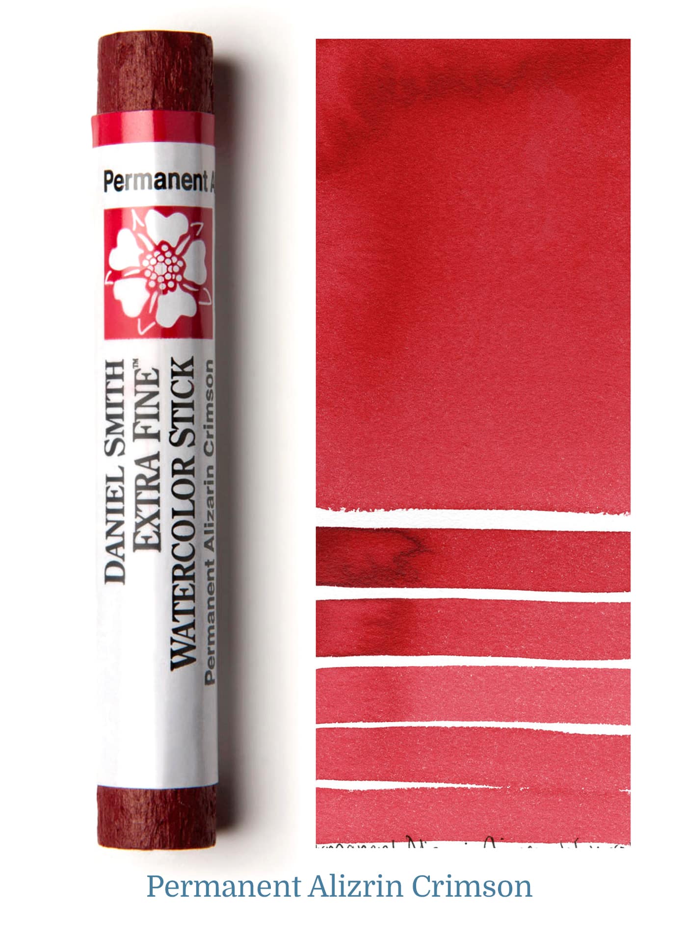 Daniel Smith Watercolor Stick - 3 inch - Permanent Alizarin Crimson - merriartist.com