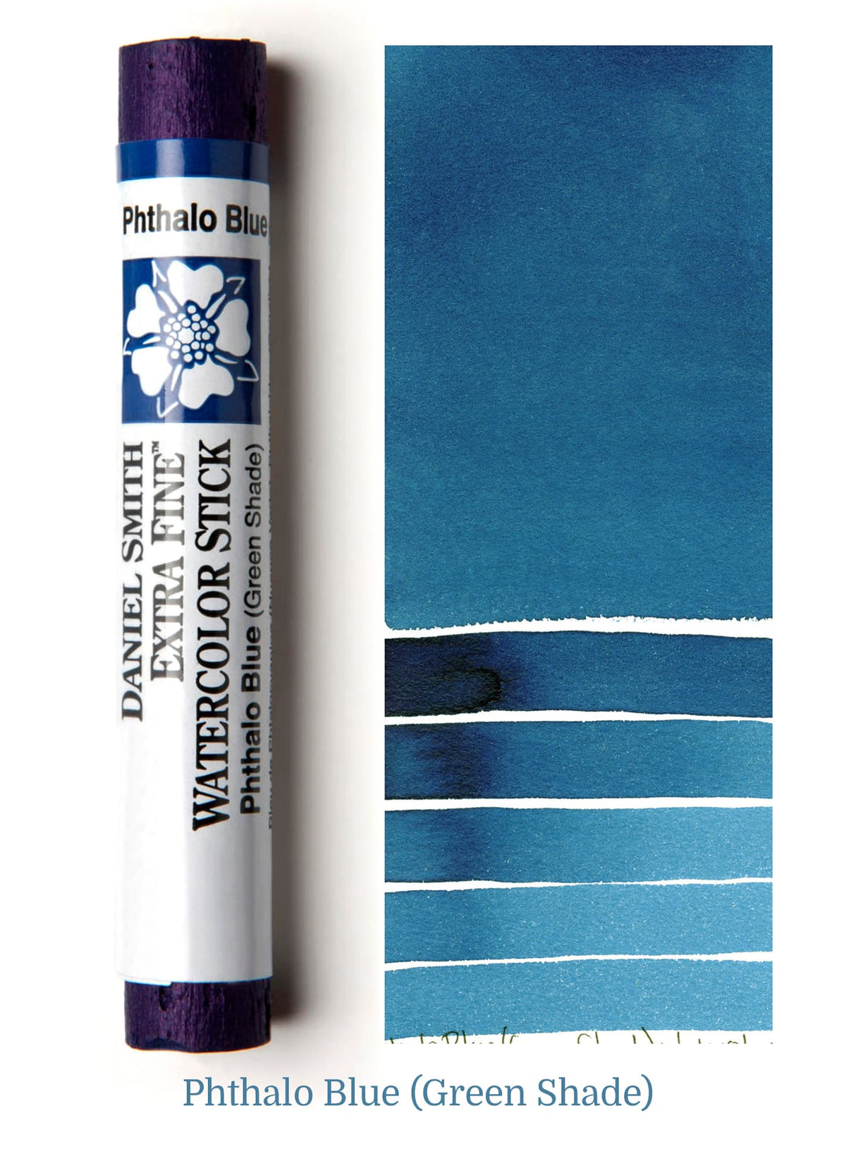 Daniel Smith Watercolor Stick - 3 inch - Phthalo Blue GS - merriartist.com