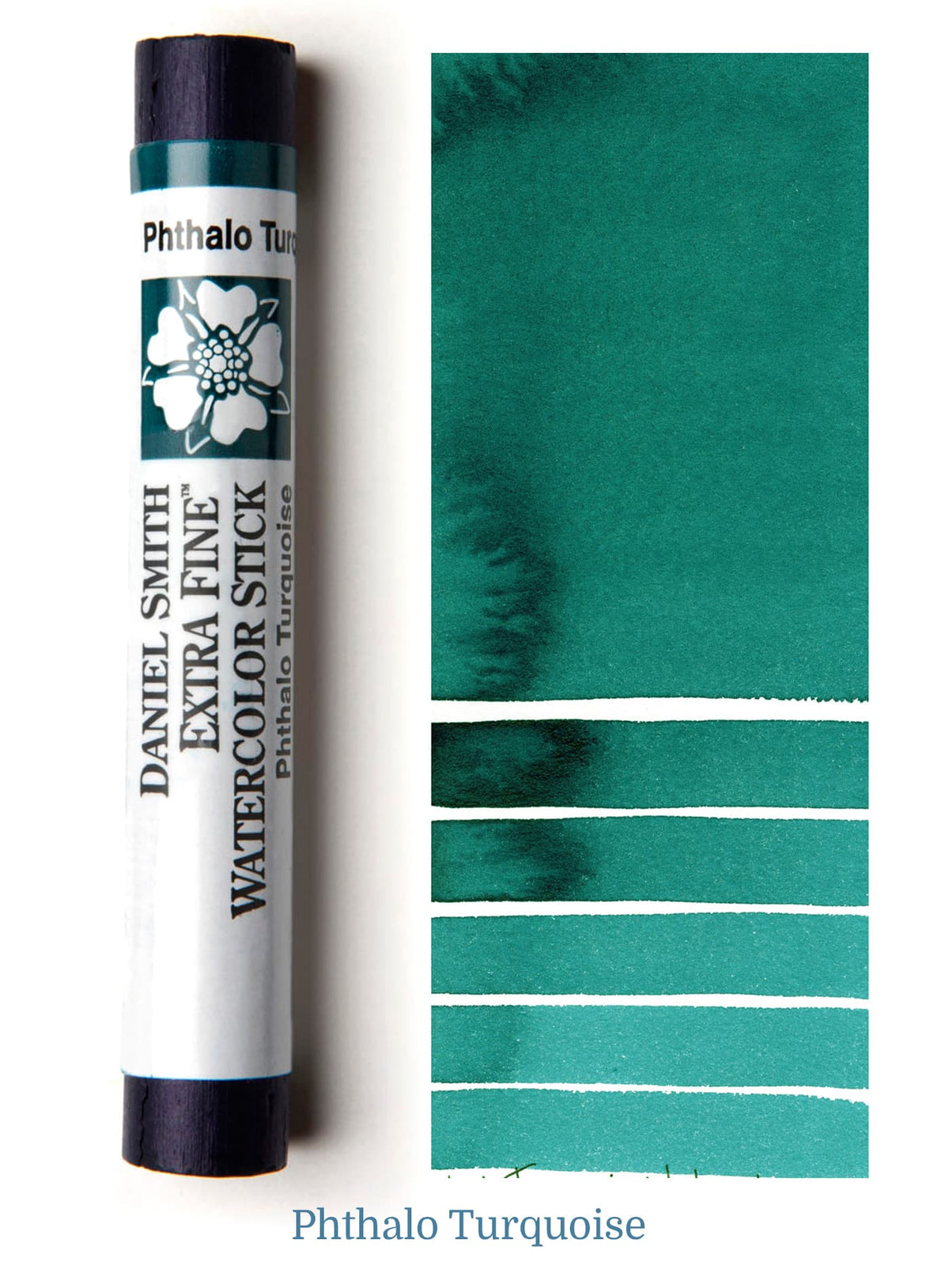 Daniel Smith Watercolor Stick - 3 inch - Phthalo Turquoise - merriartist.com