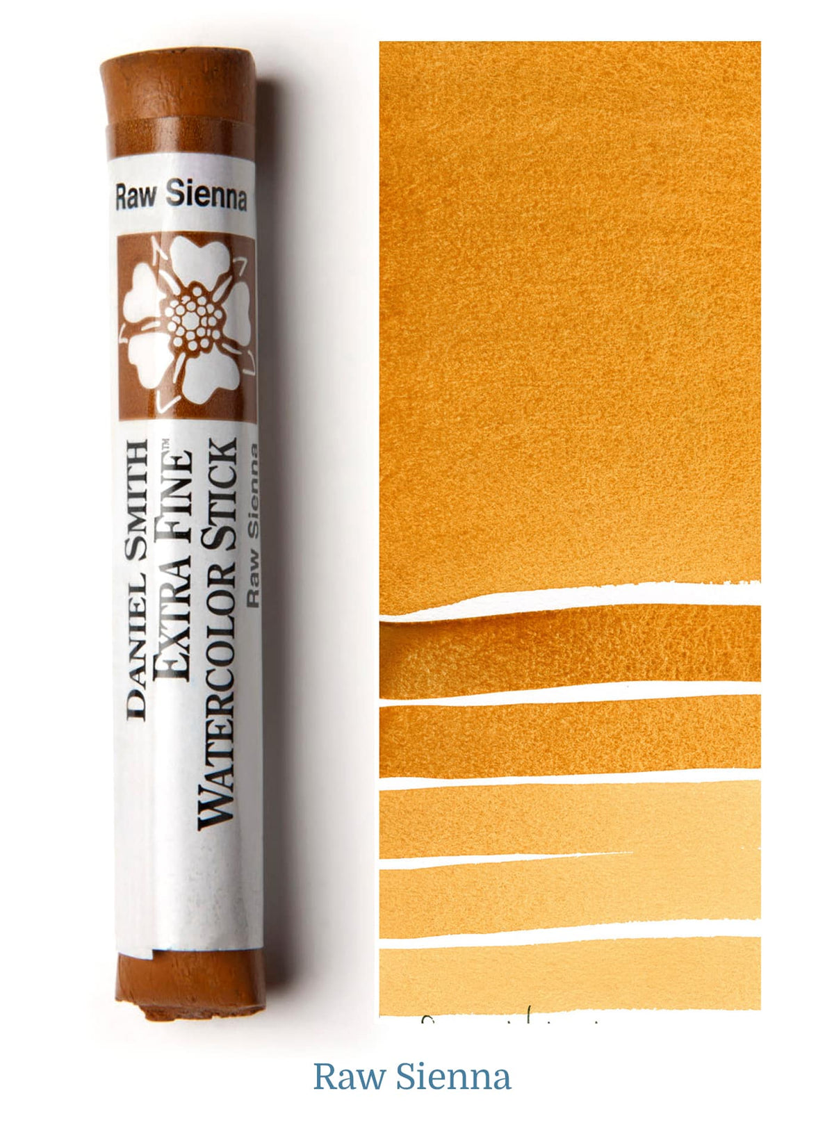 Daniel Smith Watercolor Stick - 3 inch - Raw Sienna - merriartist.com