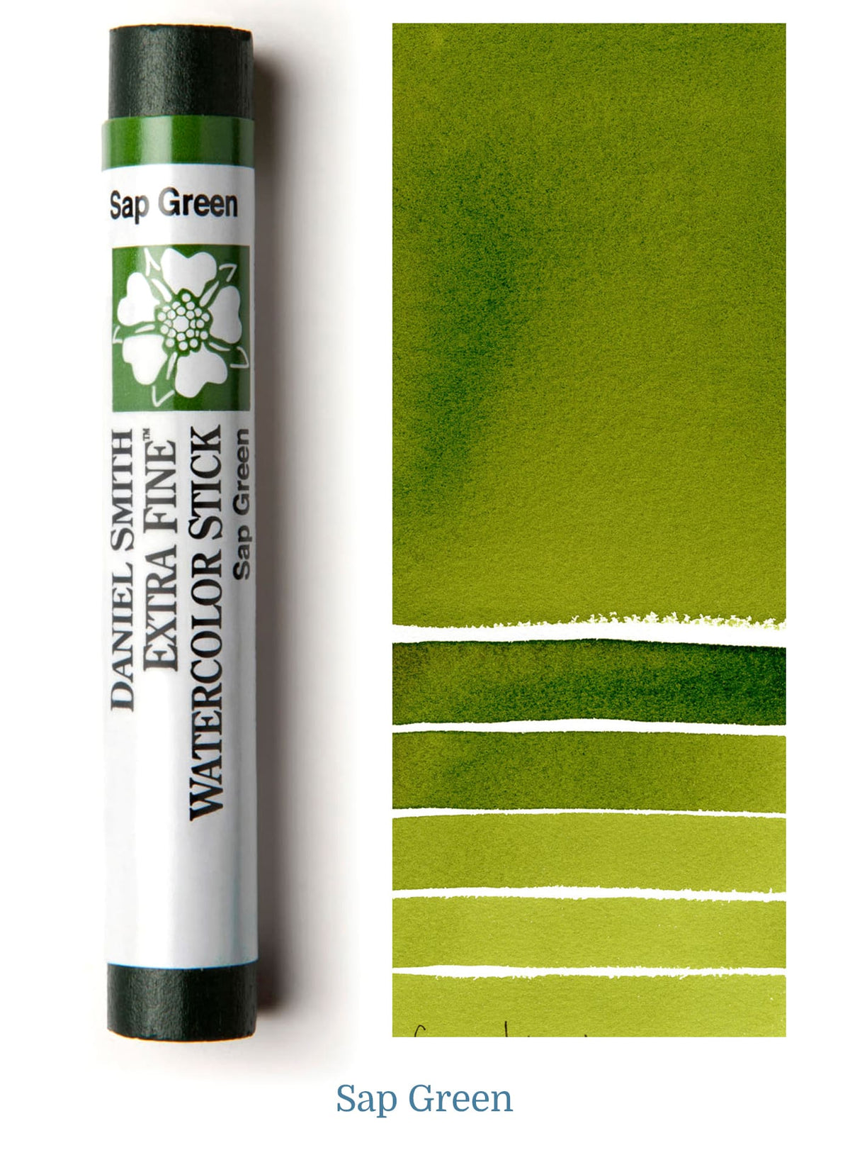 Daniel Smith Watercolor Stick - 3 inch - Sap Green - merriartist.com