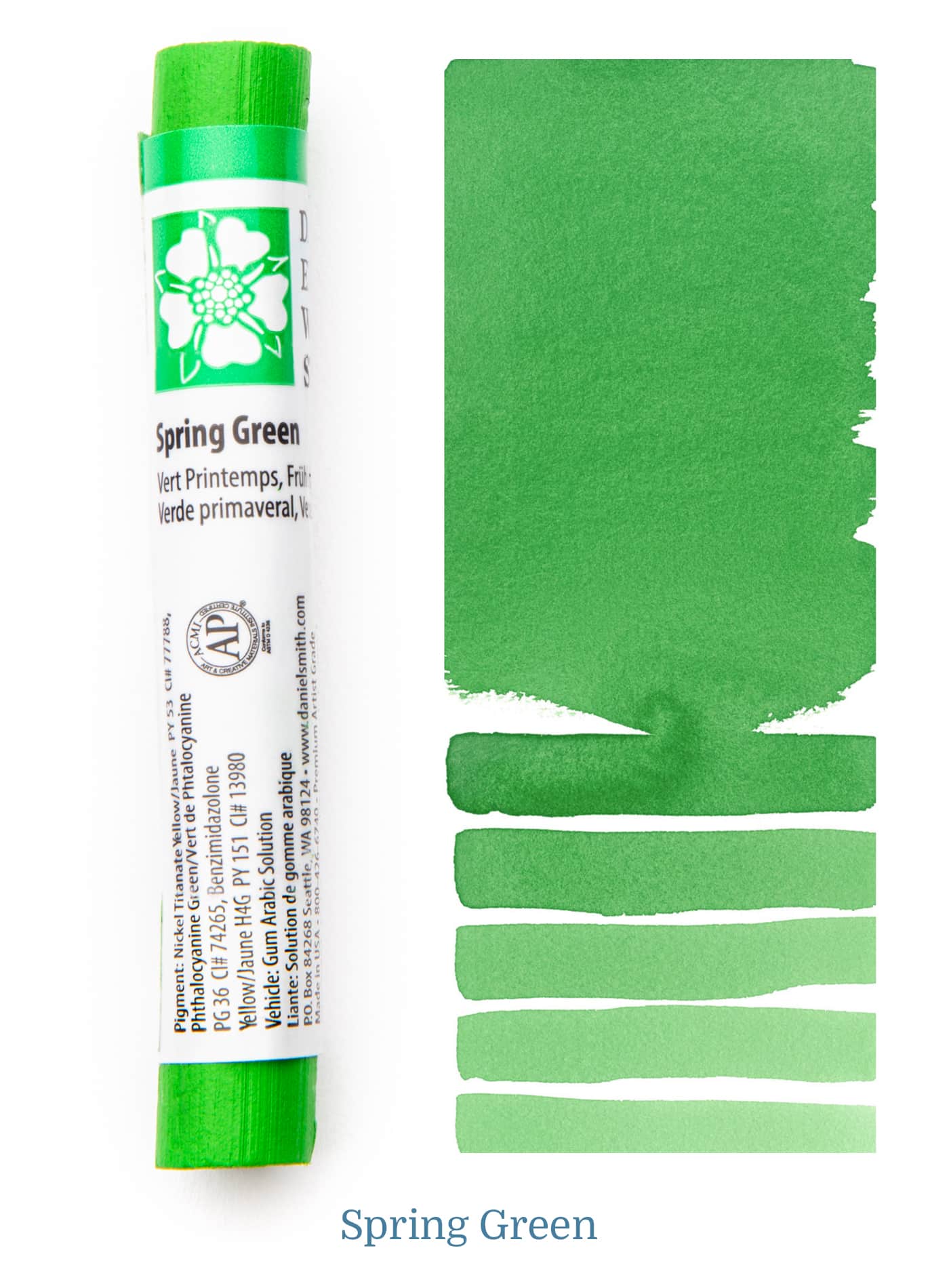 Daniel Smith Watercolor Stick - 3 inch - Spring Green - merriartist.com