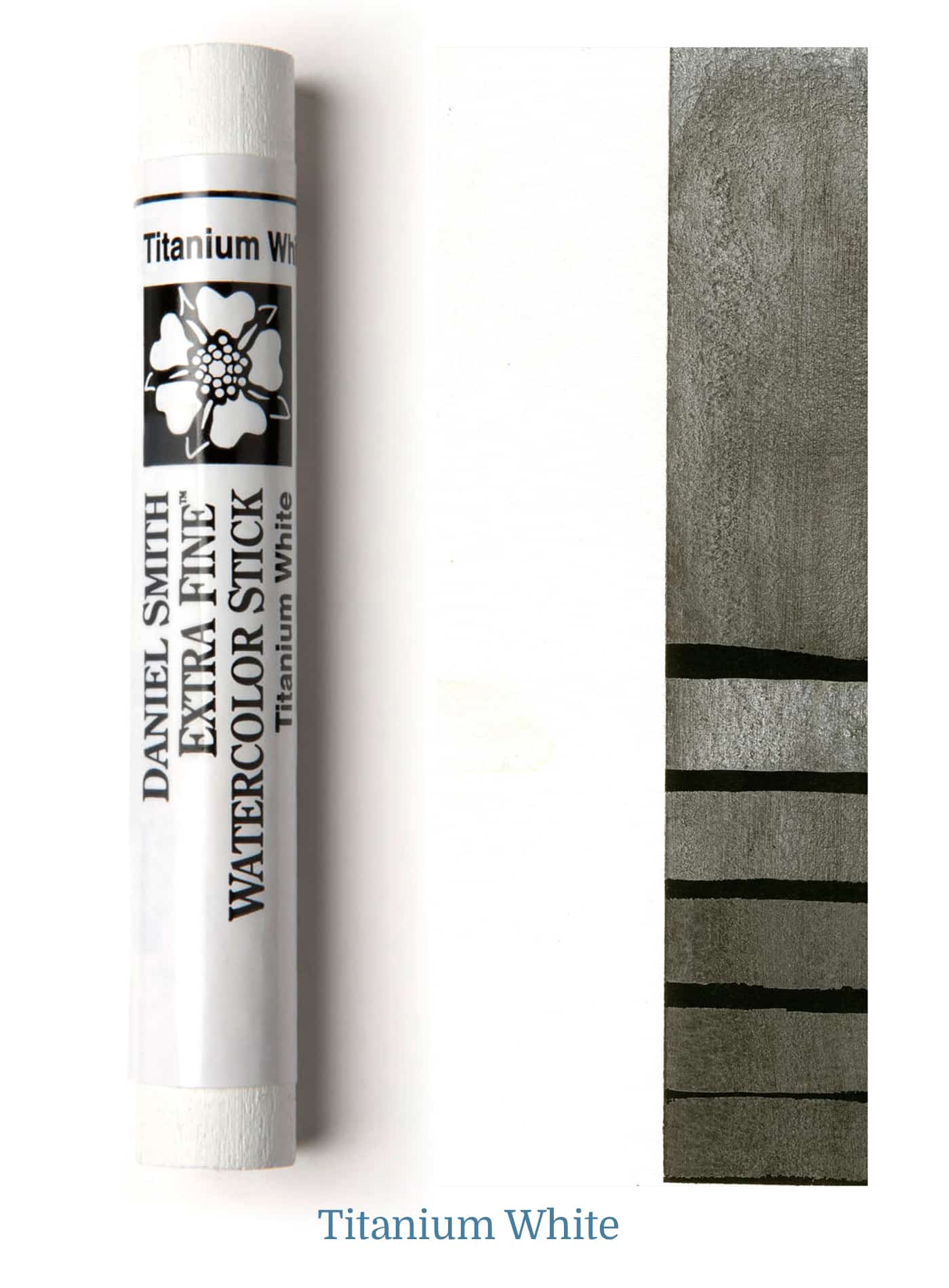 Daniel Smith Watercolor Stick - 3 inch - Titanium White - merriartist.com