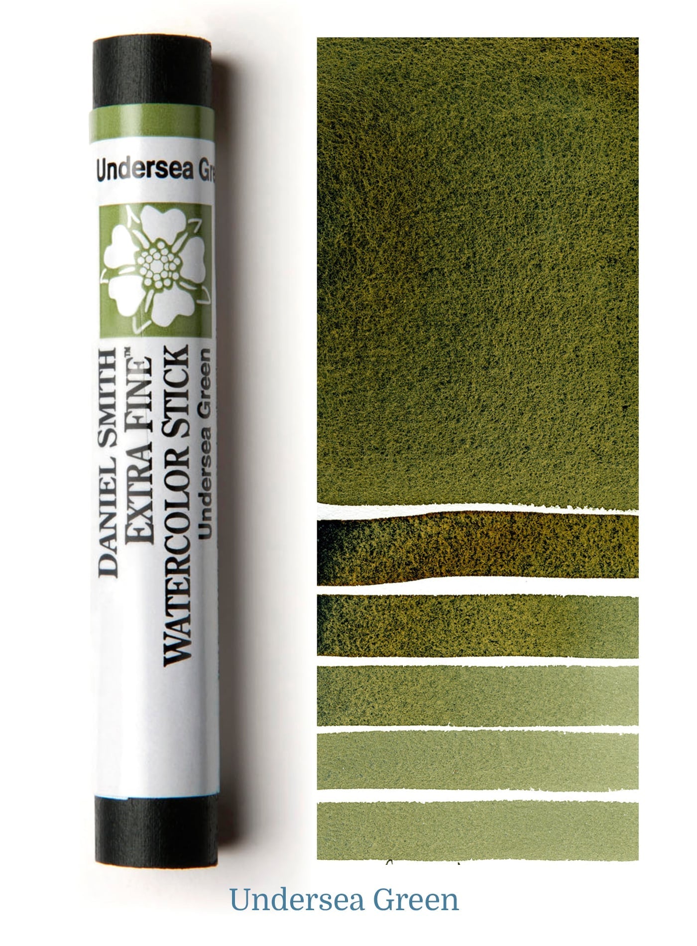 Daniel Smith Watercolor Stick - 3 inch - Undersea Green - merriartist.com