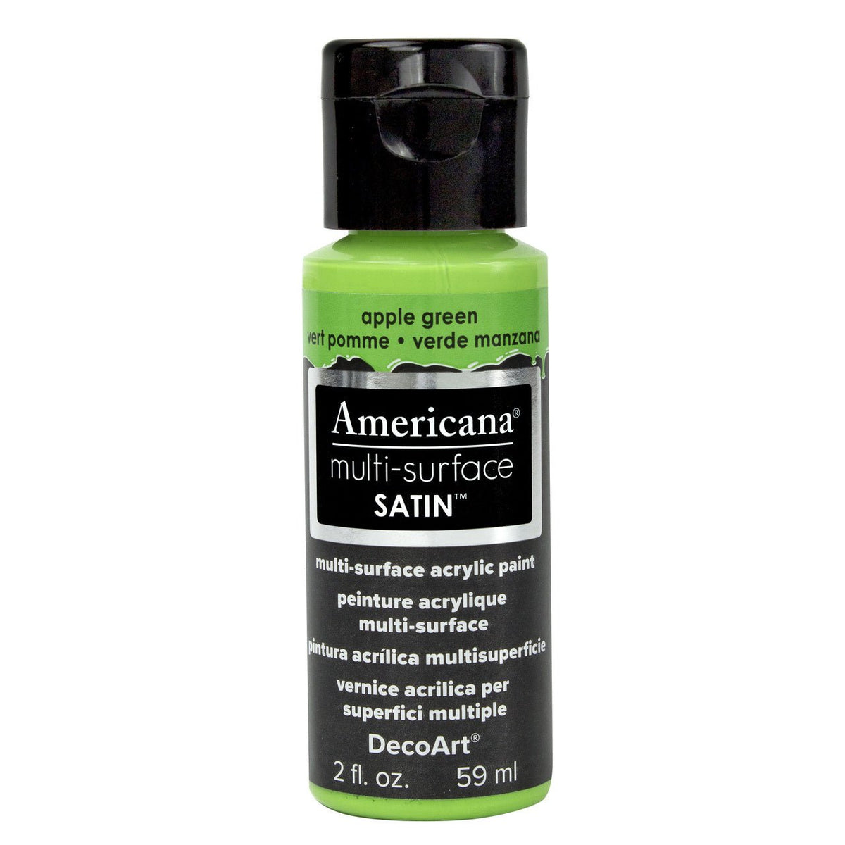 DecoArt Americana Multi-Surface 2oz - Apple Green - merriartist.com