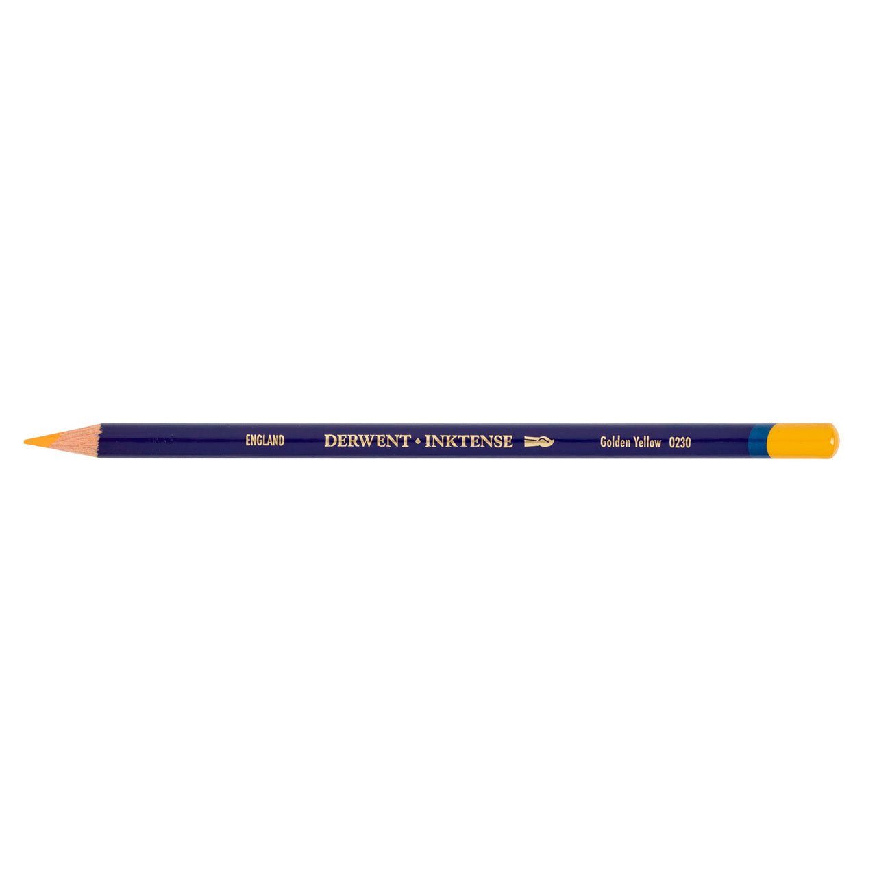 Derwent Inktense Pencil Golden Yellow - merriartist.com