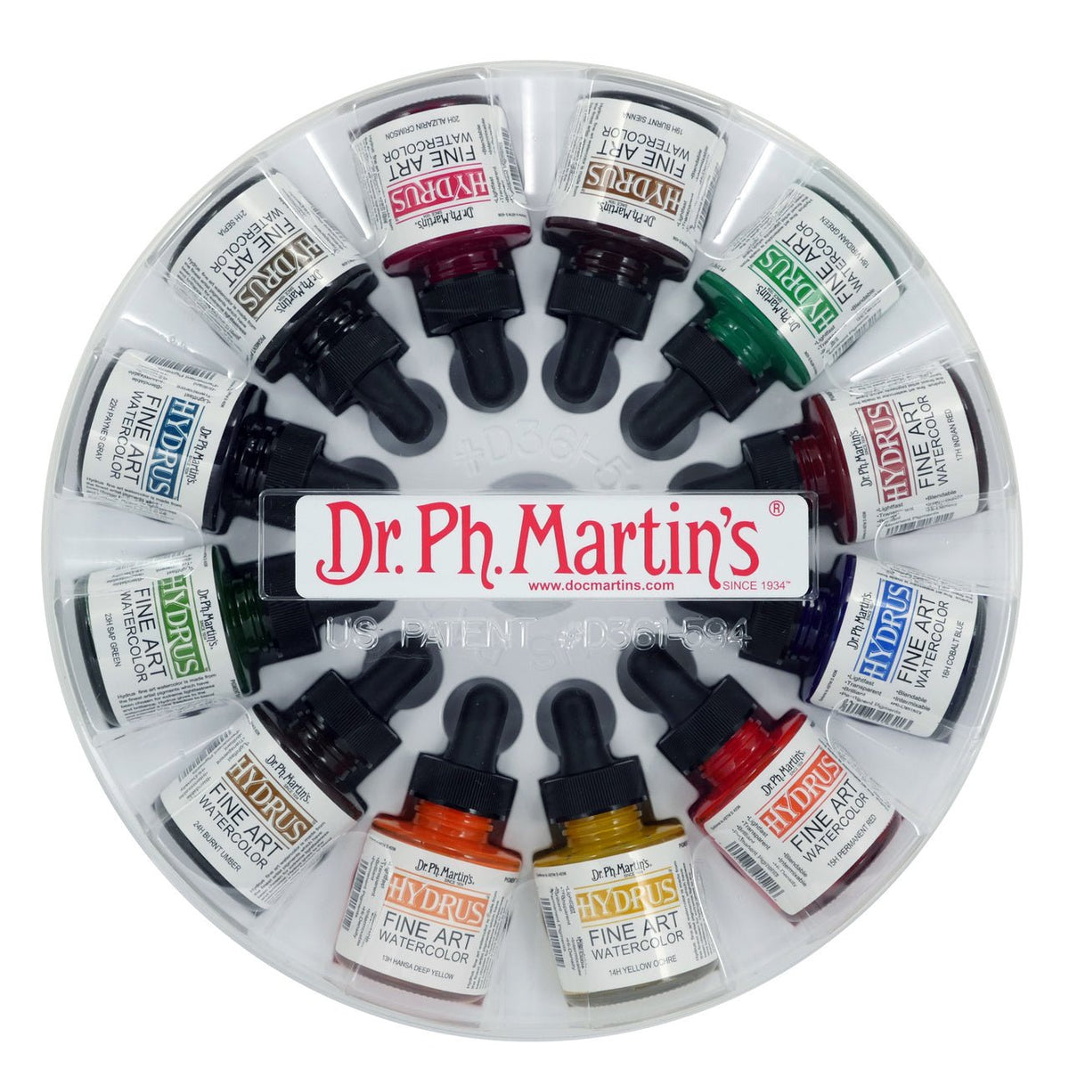 Dr. Ph. Martin's® Radiant Concentrated Watercolor Set C