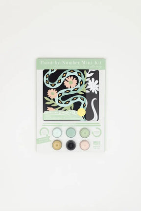 elle crée Snake MINI Paint-by-Number Kit - merriartist.com