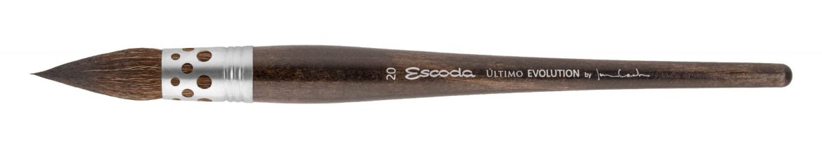 Escoda 1933 Series - Ultimo Evolution Synthetic Mop Brush - Size 20 (pre-order) - The Merri Artist - merriartist.com