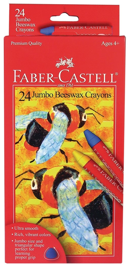 Faber-Castell Brilliant Beeswax Crayons Set of 24 - merriartist.com
