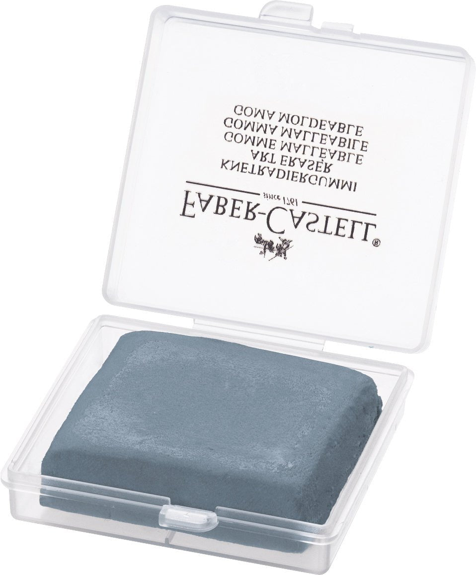 Faber-Castell Kneadable Eraser in plastic box (approx 1-5/8x1-1/2 inch) - merriartist.com