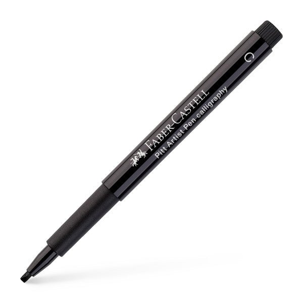 Faber-Castell PITT Artist Calligraphy Pen - 2mm Black - merriartist.com