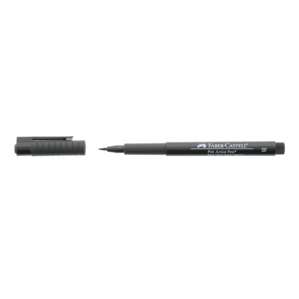 Faber-Castell PITT Artist Pen - Black - B (Brush) - merriartist.com