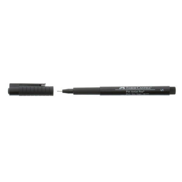 Faber-Castell PITT Artist Pen - Black - S (Super Fine) - merriartist.com
