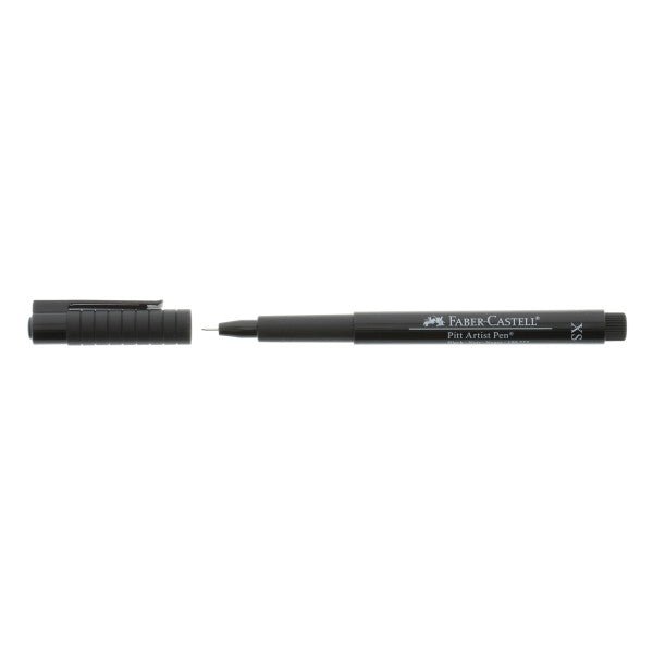 Faber-Castell PITT Artist Pen - Black - XS (Extra Super Fine) 0.1mm - merriartist.com