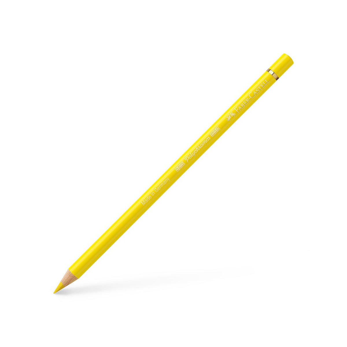 Faber Castell Polychromos Colored Pencil - 106 Light Chrome Yellow - merriartist.com