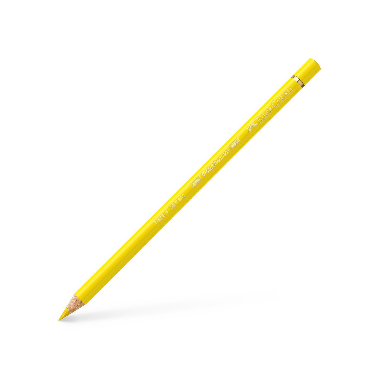 Faber Castell Polychromos Colored Pencil - 106 Light Chrome Yellow - merriartist.com
