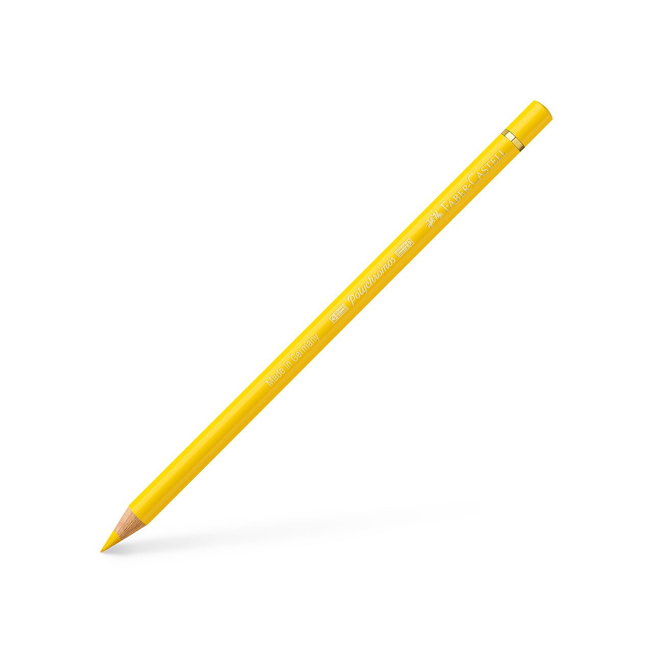 Faber Castell Polychromos Colored Pencil - 107 Cadmium Yellow - merriartist.com