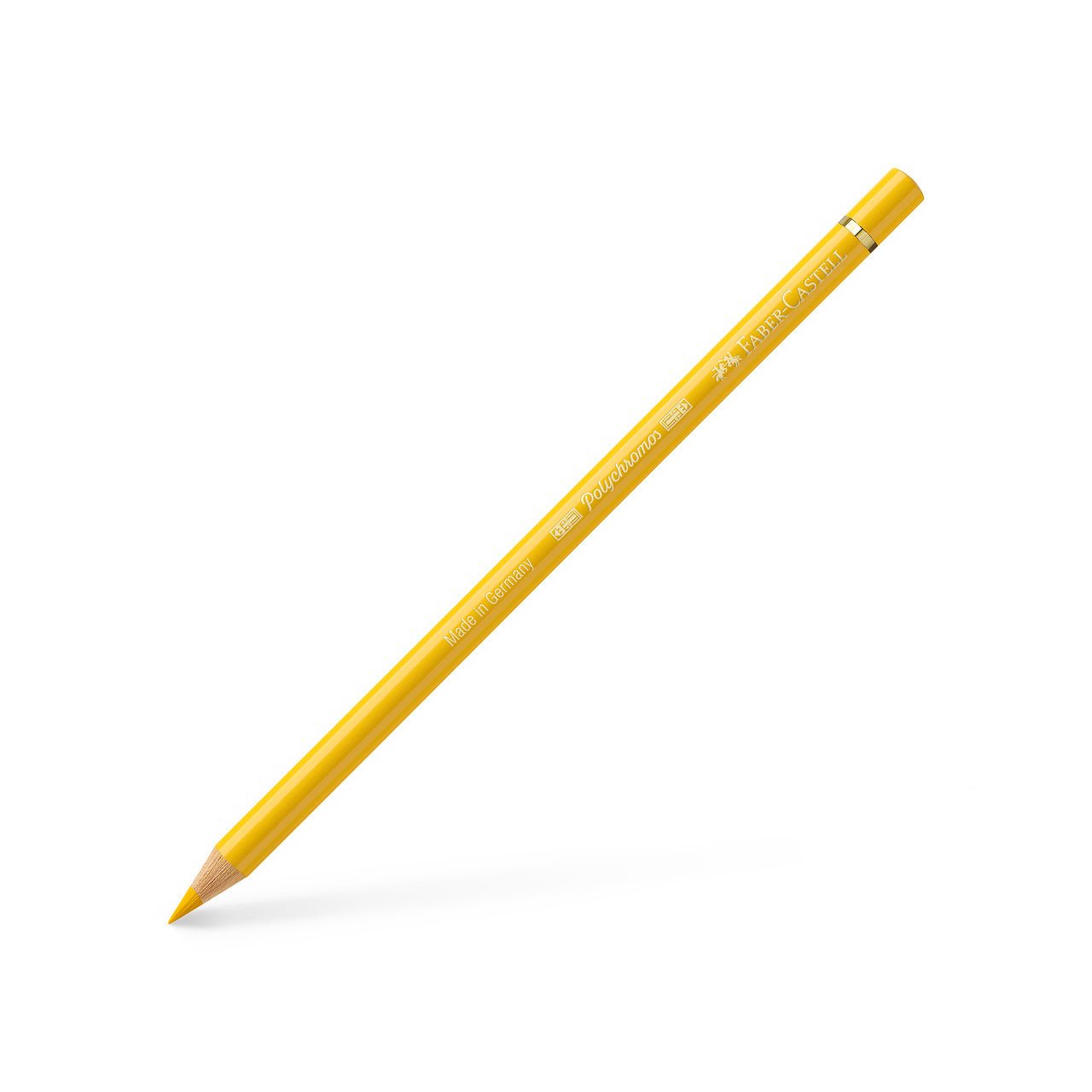 Faber Castell Polychromos Colored Pencil - 108 Dark Cadmium Yellow - merriartist.com