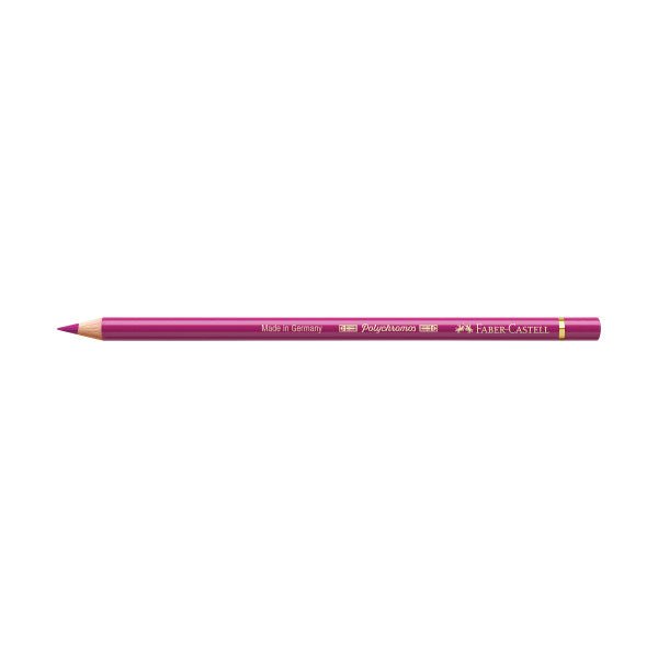 Faber Castell Polychromos Colored Pencil - 125 Middle Purple Pink - merriartist.com