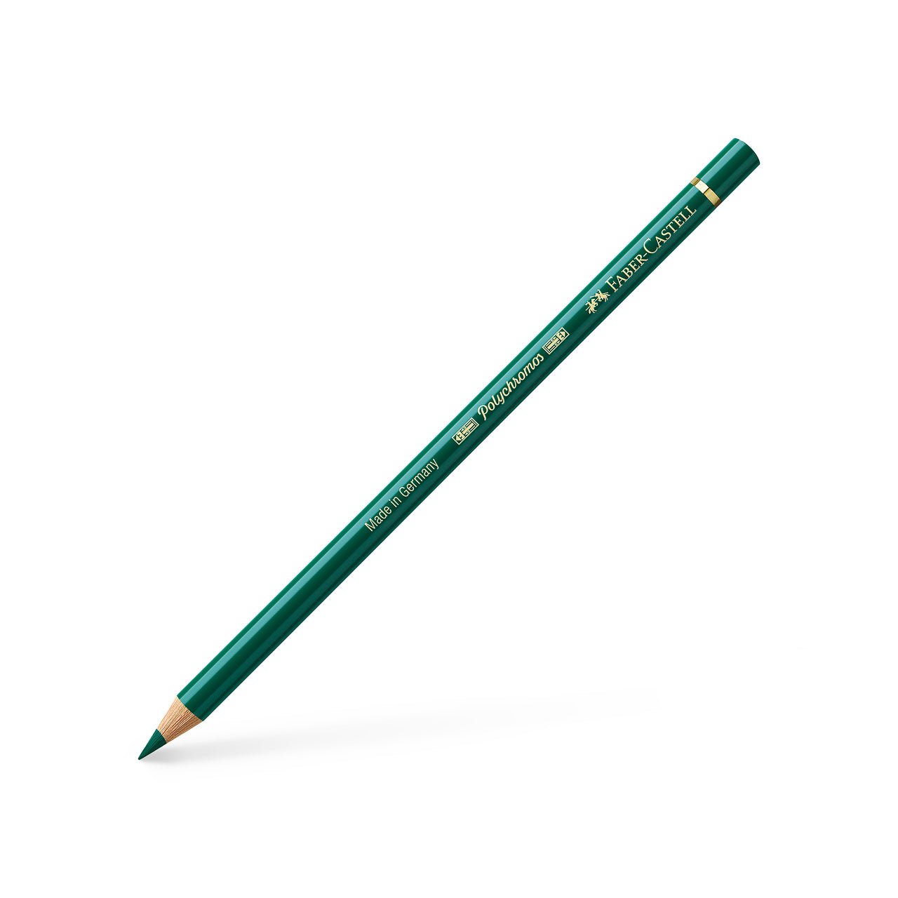 Faber Castell Polychromos Colored Pencil - 159 Hooker Green - merriartist.com