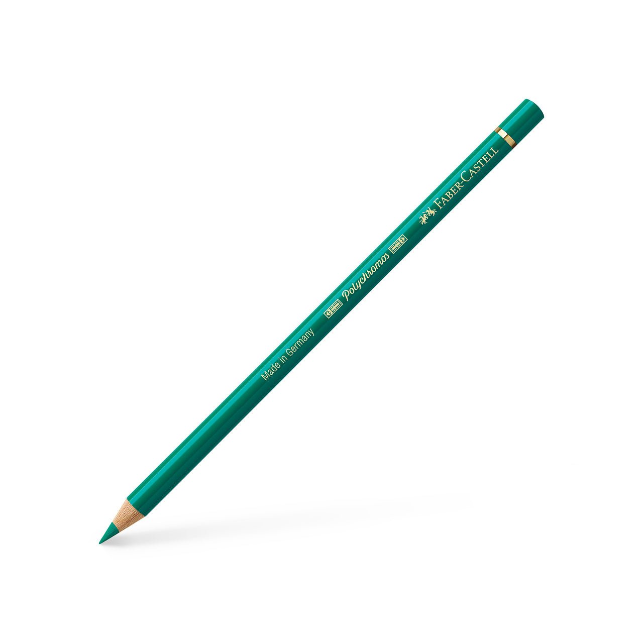 Faber Castell Polychromos Colored Pencil - 161 Phthalo Green - merriartist.com