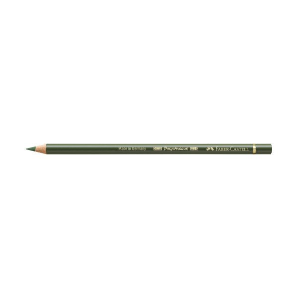 Faber Castell Polychromos Colored Pencil - 174 Chrome Green Opaque - merriartist.com