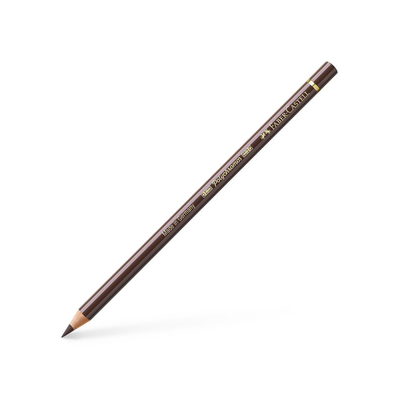 Faber Castell Polychromos Colored Pencil - 280 Burnt Umber - merriartist.com