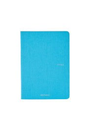 Fabriano Ecoqua Original Staple-Bound Notebooks, 5.8" x 8.3" (A5) - 40 Blank Sheets - Turquoise - merriartist.com