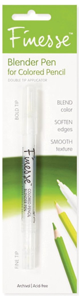 Finesse Double Tip Blender Pen for Colored Pencil - merriartist.com