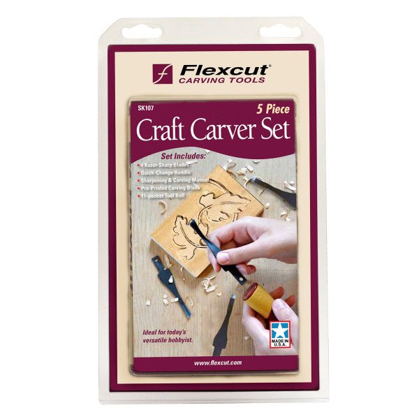 Flexcut Craft Carver 5 Piece Set - merriartist.com