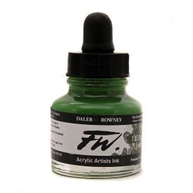 FW Acrylic Ink - 1 fl oz - Olive Green - merriartist.com