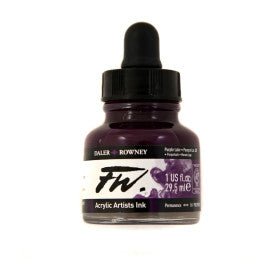 FW Acrylic Ink - 1 fl oz - Purple Lake - merriartist.com