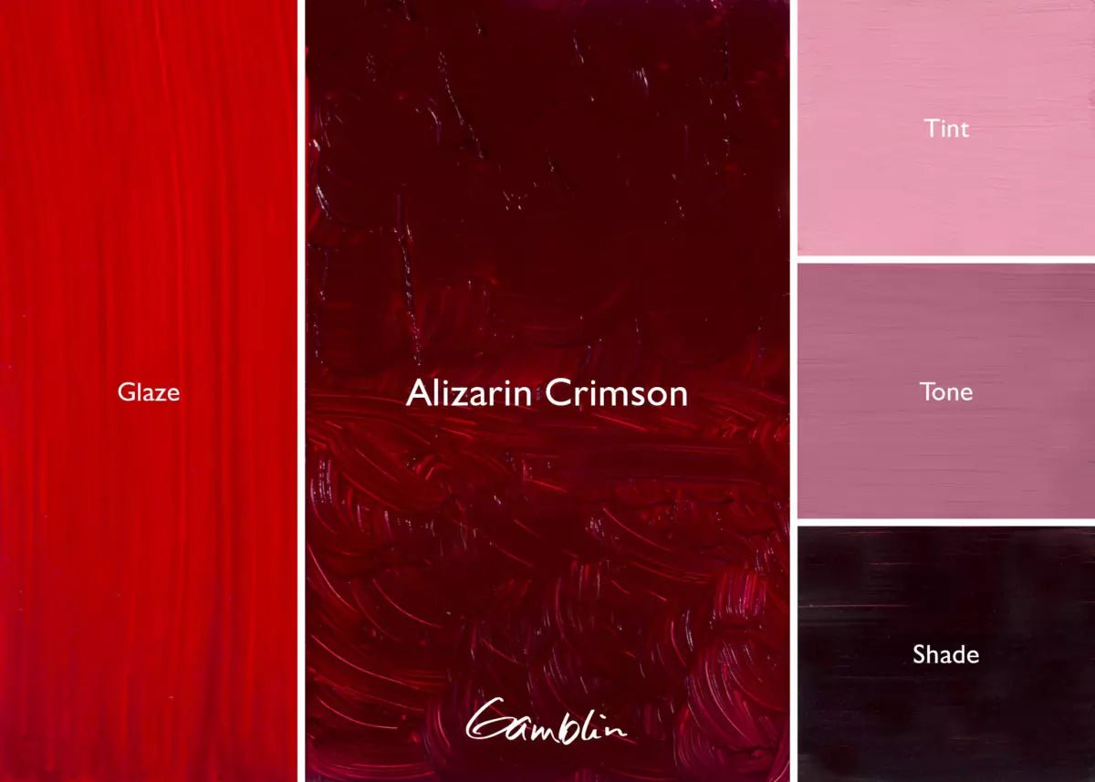 Gamblin Artist's Oil Colors Alizarin Crimson 150 ml - merriartist.com