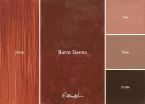 Gamblin Artist's Oil Colors Burnt Sienna 150 ml - merriartist.com