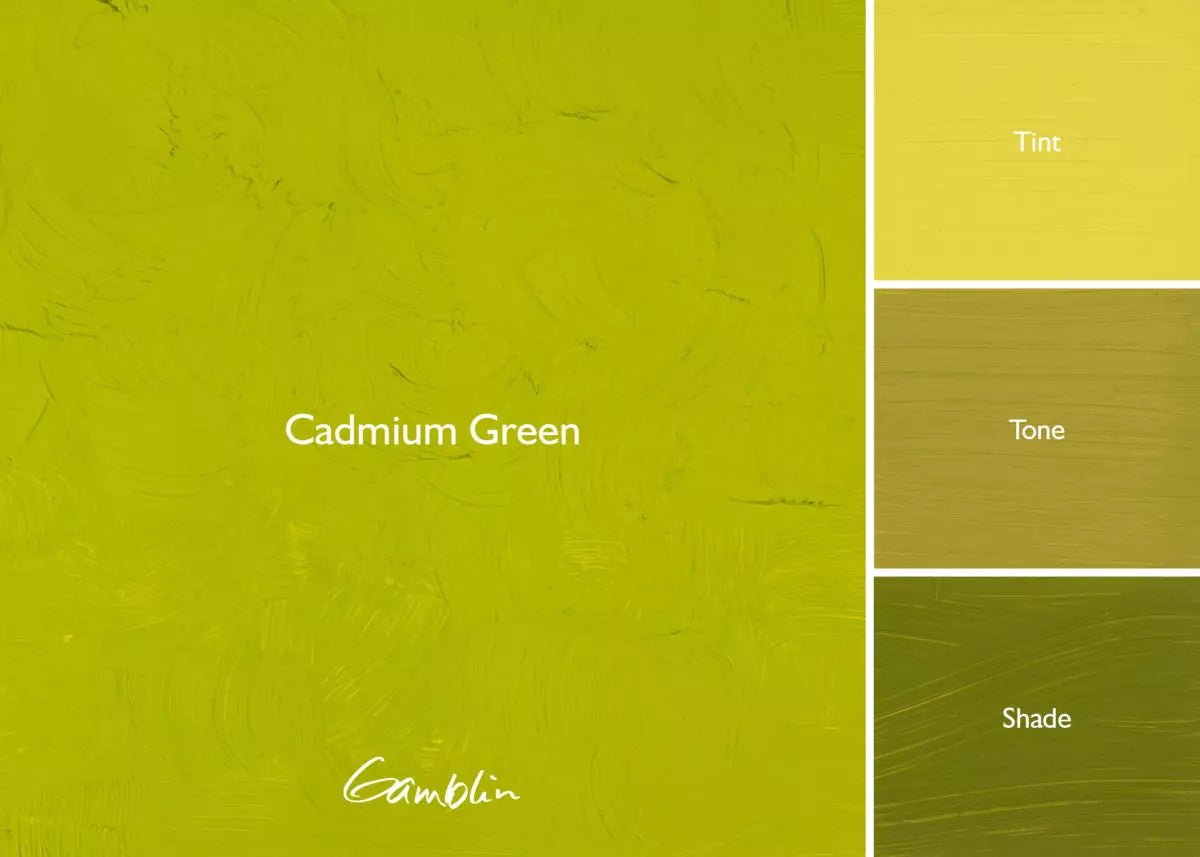Gamblin Artist's Oil Colors Cadmium Green 150 ml - merriartist.com