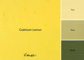 Gamblin Artist's Oil Colors Cadmium Lemon 150 ml - merriartist.com