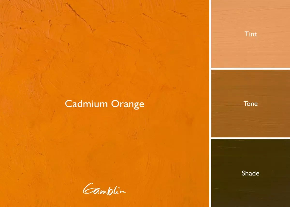 Gamblin Artist's Oil Colors Cadmium Orange 150 ml - merriartist.com